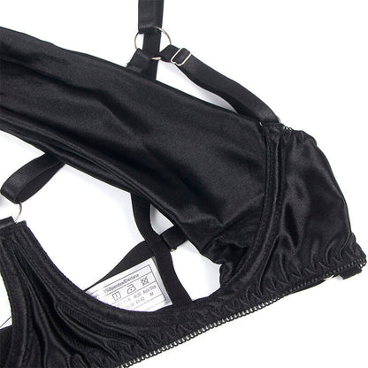 Subblime955205 Bra Set With Adjustable Black Bow L/Xl | Niks.fi verkkokauppa