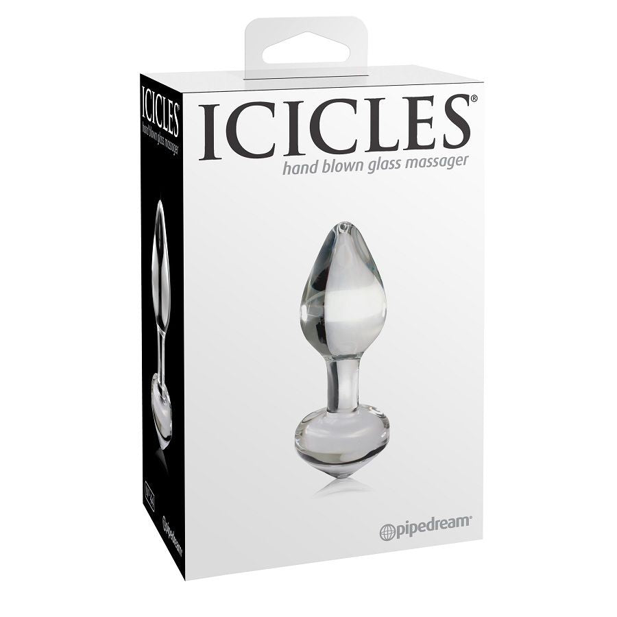 Icicles N. 44 Transparent Plug | Niks.fi verkkokauppa