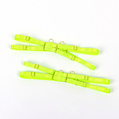 Subblime955281 Bra Set With Necklace And Leg Details Fluorescent Green L/Xl | Niks.fi verkkokauppa