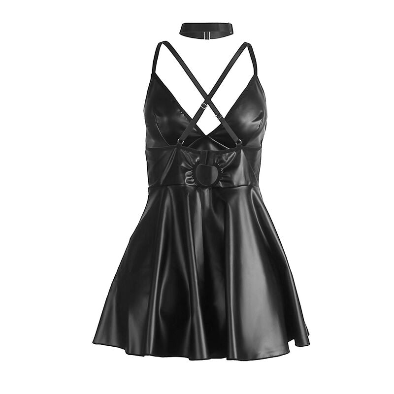 Subblime955373 Dress With Black Leather Straps S/M | Niks.fi verkkokauppa