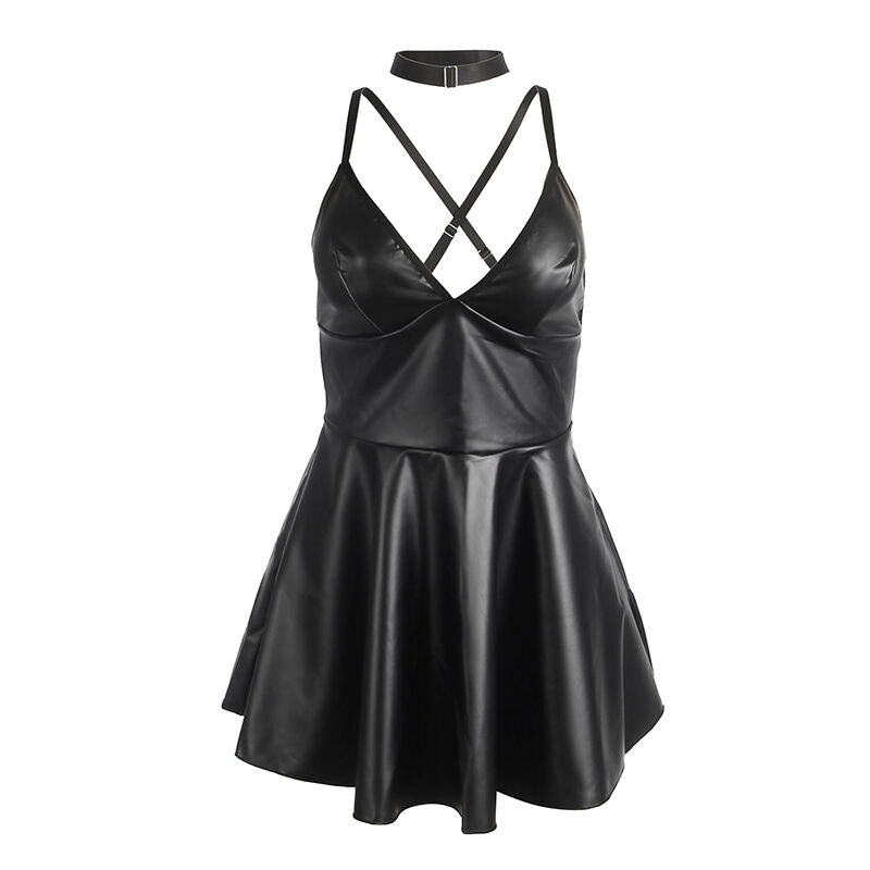Subblime955380 Dress With Black Leather Straps L/Xl | Niks.fi verkkokauppa