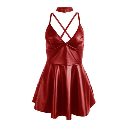 Subblime955403 Dress With Burgundy Leather Straps L/Xl | Niks.fi verkkokauppa