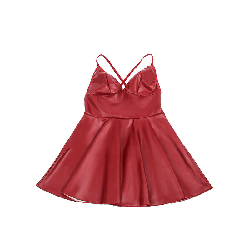 Subblime955403 Dress With Burgundy Leather Straps L/Xl | Niks.fi verkkokauppa