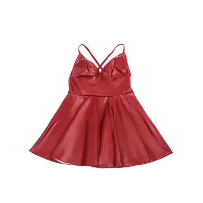 Subblime955403 Dress With Burgundy Leather Straps L/Xl | Niks.fi verkkokauppa
