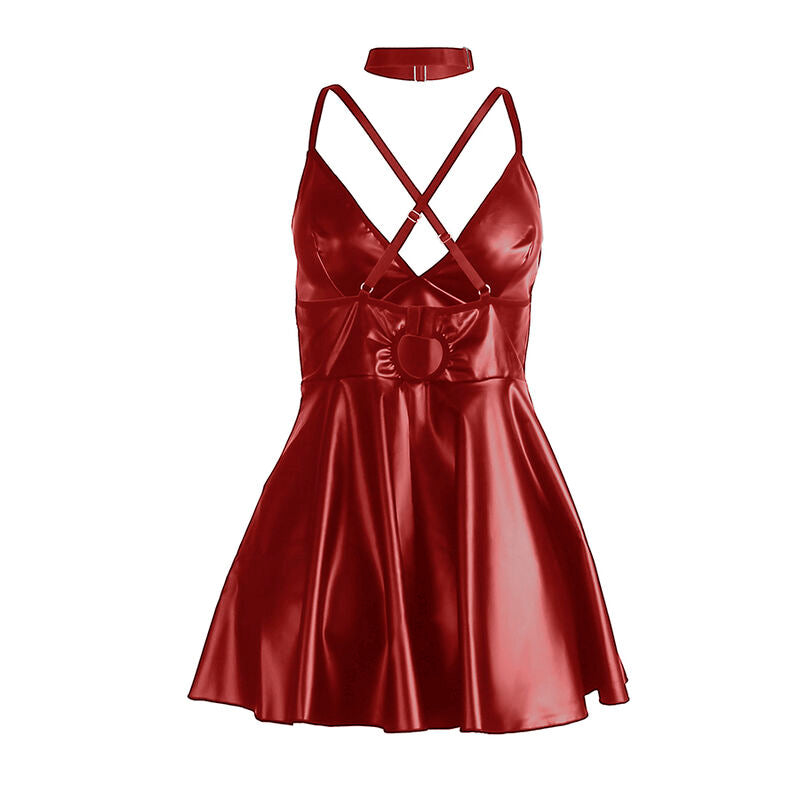 Subblime955403 Dress With Burgundy Leather Straps L/Xl | Niks.fi verkkokauppa