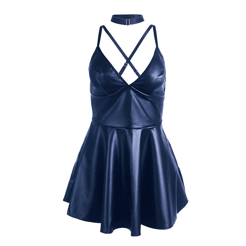 Subblime955410 Dress With Blue Leather Straps S/M | Niks.fi verkkokauppa
