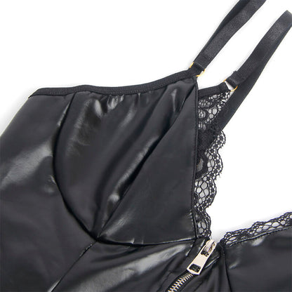 Subblime955458 Black Leather Zipper Body S/M | Niks.fi verkkokauppa