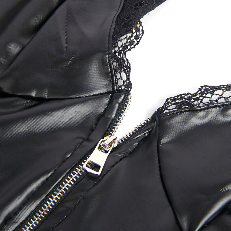 Subblime955458 Black Leather Zipper Body S/M | Niks.fi verkkokauppa