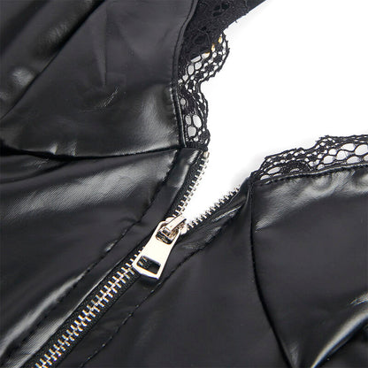 Subblime955458 Black Leather Zipper Body S/M | Niks.fi verkkokauppa