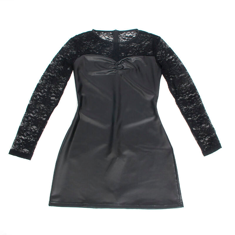 Subblime955595 Long Sleeve Dress With Black Lace S/M | Niks.fi verkkokauppa