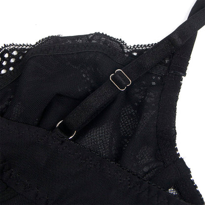 Subblime955625 Lace Bodysuit With Bottom Closure Black L/Xl | Niks.fi verkkokauppa