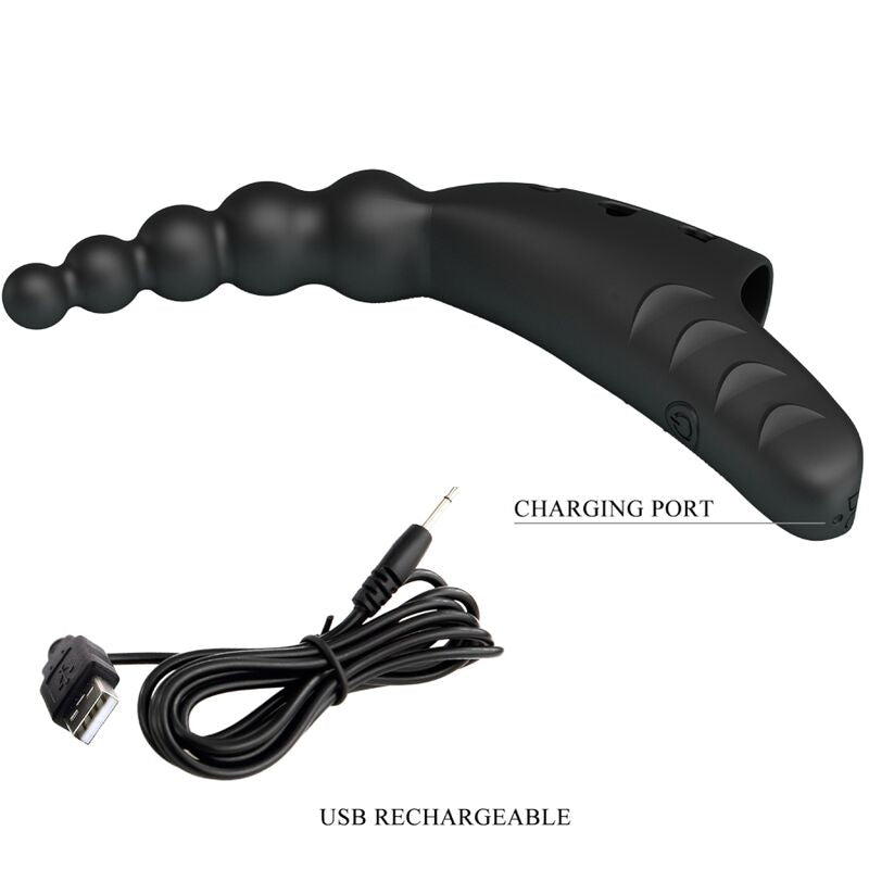 Jordin Finger Vibrator 10 Vibrations Black | Niks.fi verkkokauppa