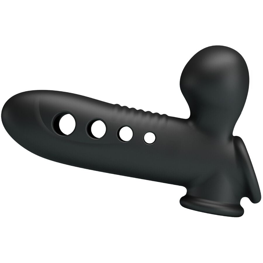 Crane Penis Sleeve With Airbag Black | Niks.fi verkkokauppa