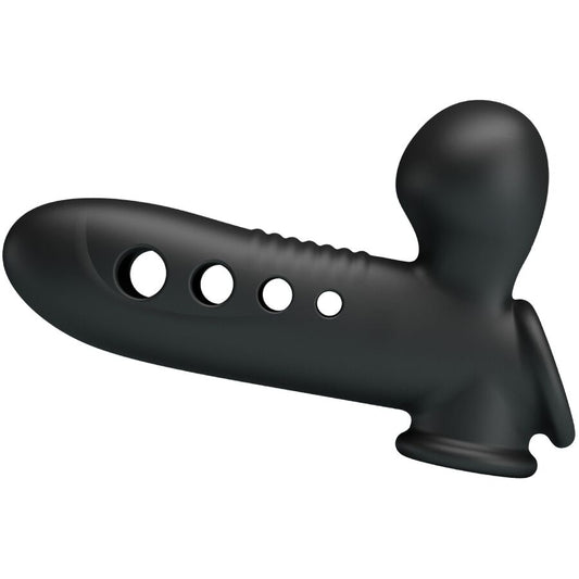 Crane Penis Sleeve With Airbag Black | Niks.fi verkkokauppa