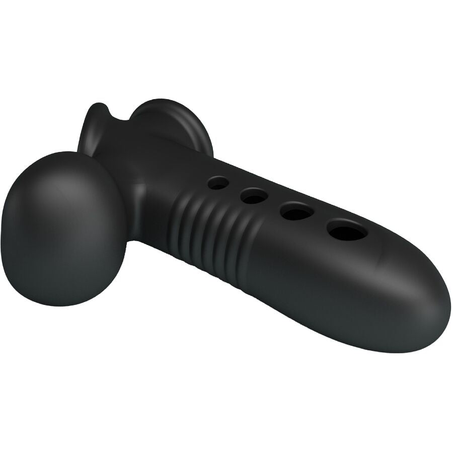 Crane Penis Sleeve With Airbag Black | Niks.fi verkkokauppa