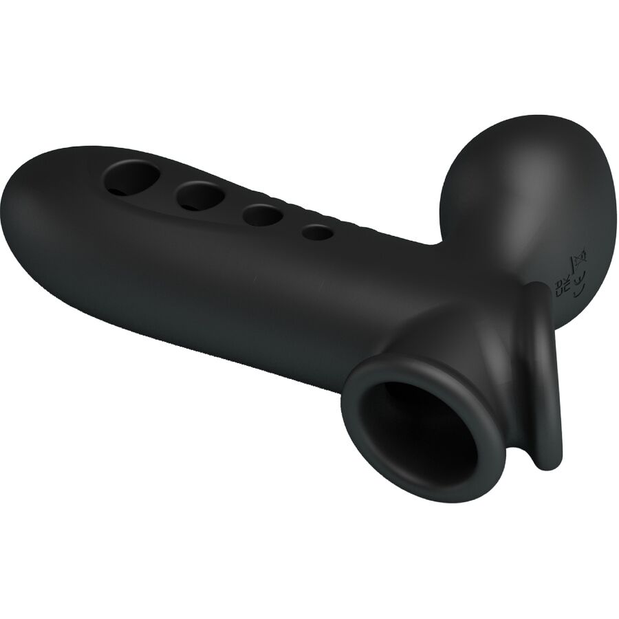 Crane Penis Sleeve With Airbag Black | Niks.fi verkkokauppa