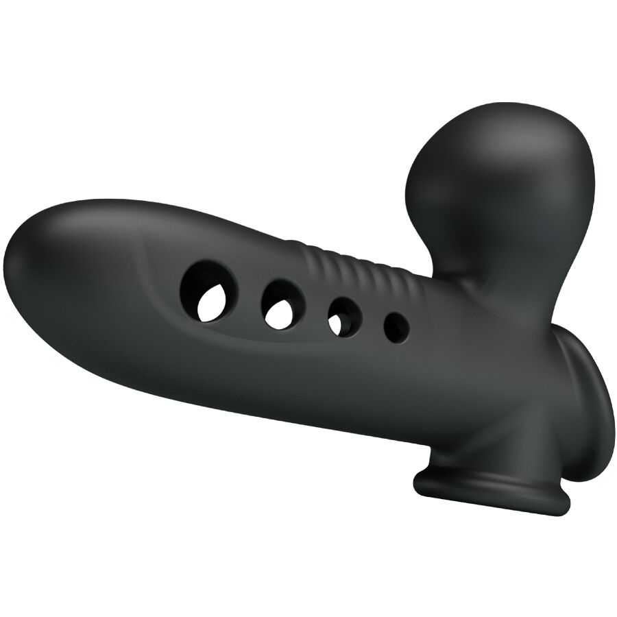 Crane Penis Sleeve With Airbag Black | Niks.fi verkkokauppa