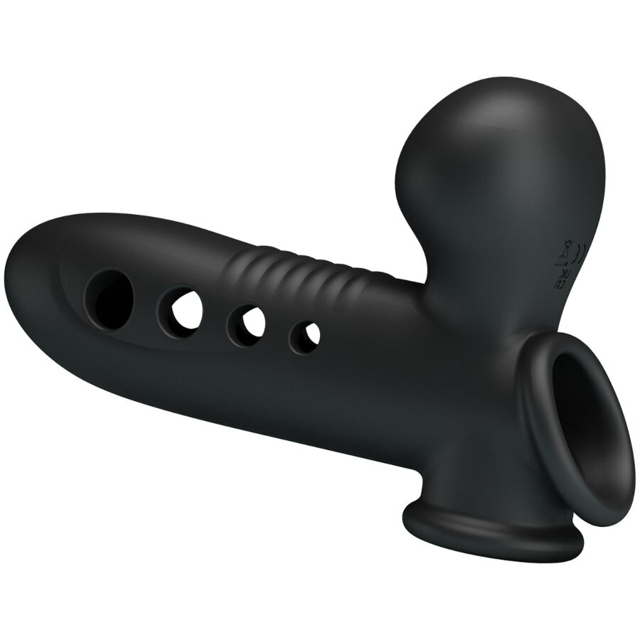 Crane Penis Sleeve With Airbag Black | Niks.fi verkkokauppa