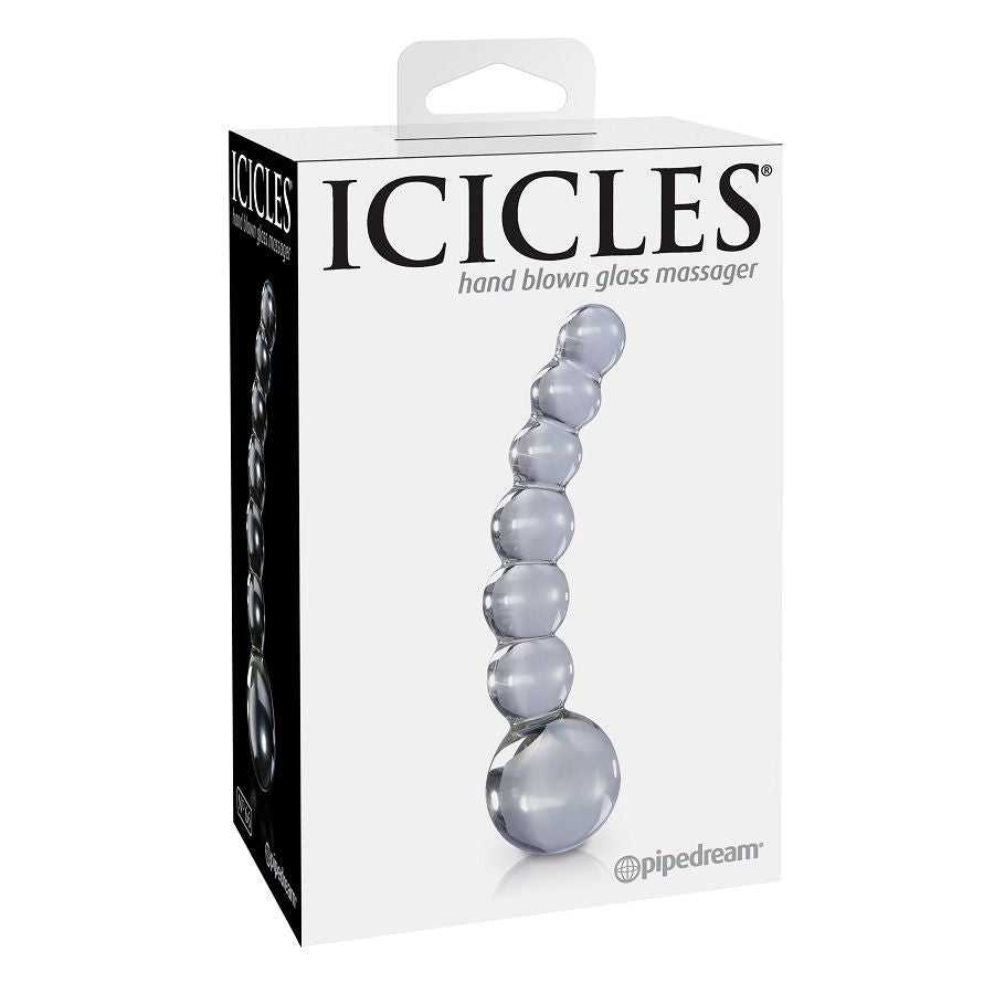 Icicles N. 66 Transparent Massager | Niks.fi verkkokauppa