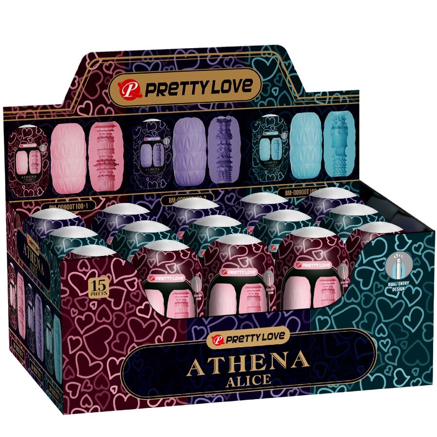 Athena Alice Pack 15 Various Male Masturbators | Niks.fi verkkokauppa