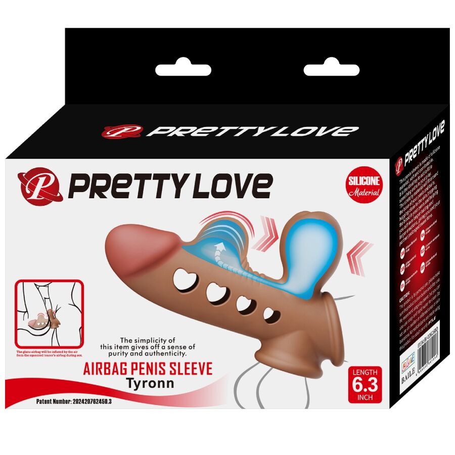 Tyronn Penis Sleeve With Airbag | Niks.fi verkkokauppa