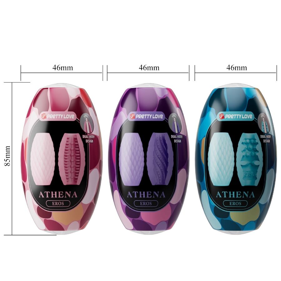 Athena Eros Pack 15 Various Male Masturbators | Niks.fi verkkokauppa
