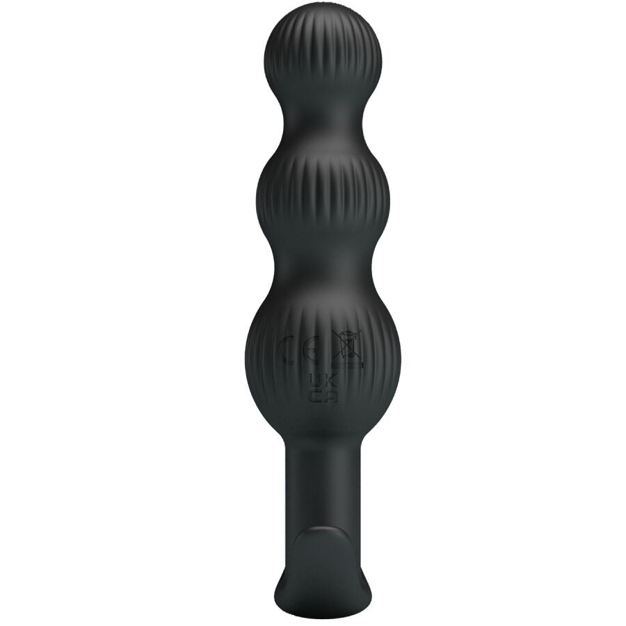 Sidney Anal Vibrator 10 Vibrations Black | Niks.fi verkkokauppa