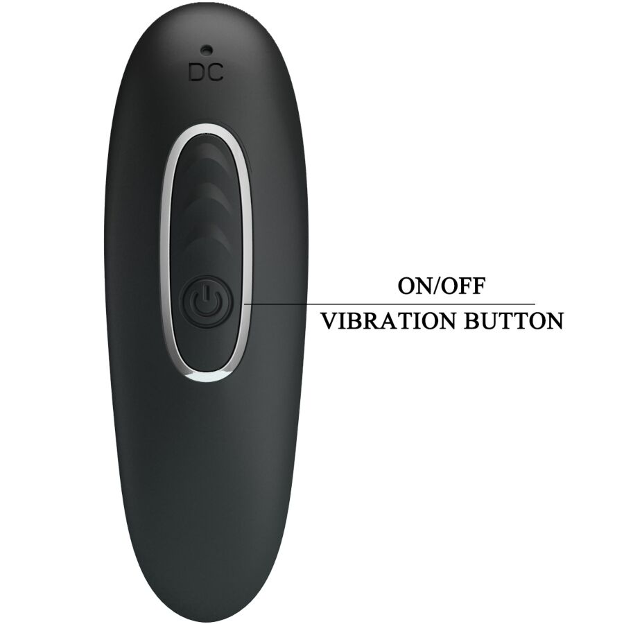 Corban Anal Vibrator 10 Vibrations Black | Niks.fi verkkokauppa