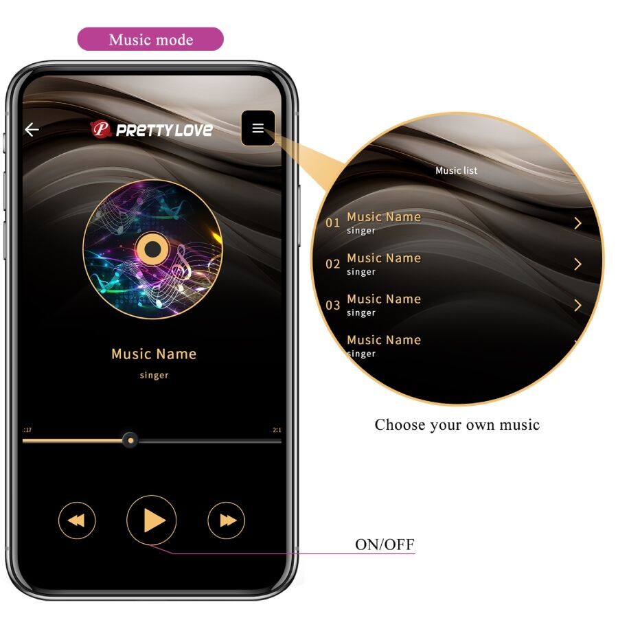 Pretty Loveleviathan App Controlled Vibrator Purple | Niks.fi verkkokauppa