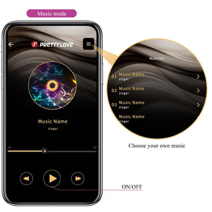 Pretty Loveleviathan App Controlled Vibrator Purple | Niks.fi verkkokauppa