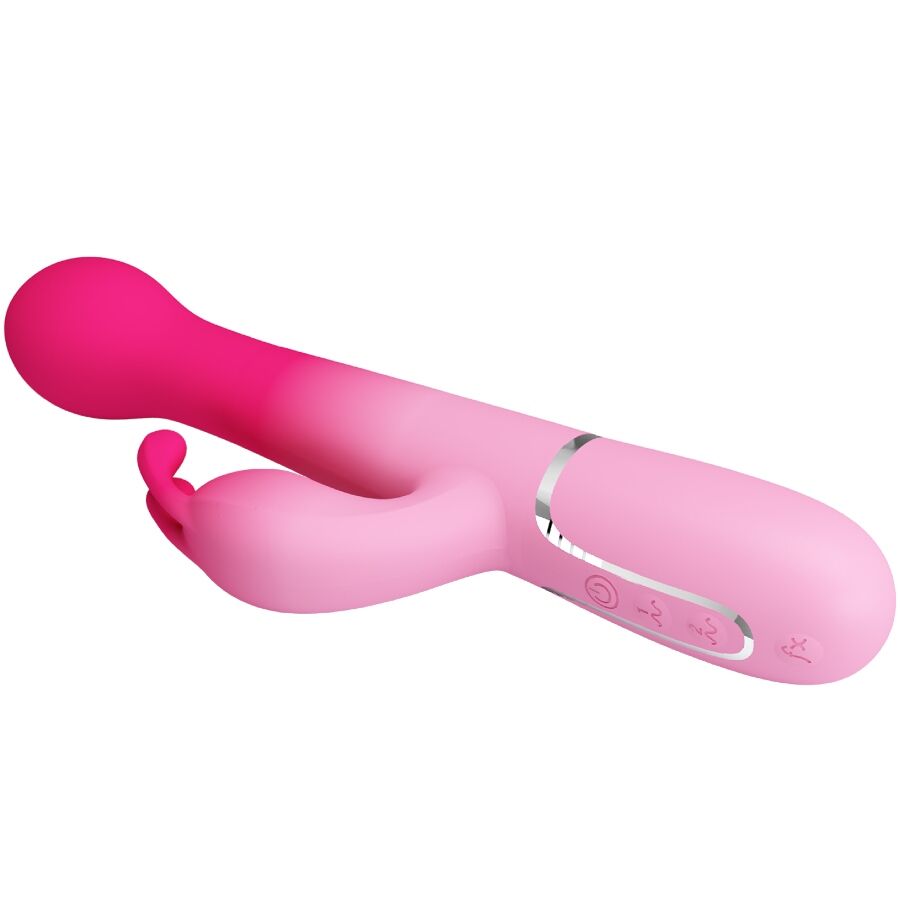 Dejon 3 In 1 Multifunction Rabbit Vibrator Pink | Niks.fi verkkokauppa