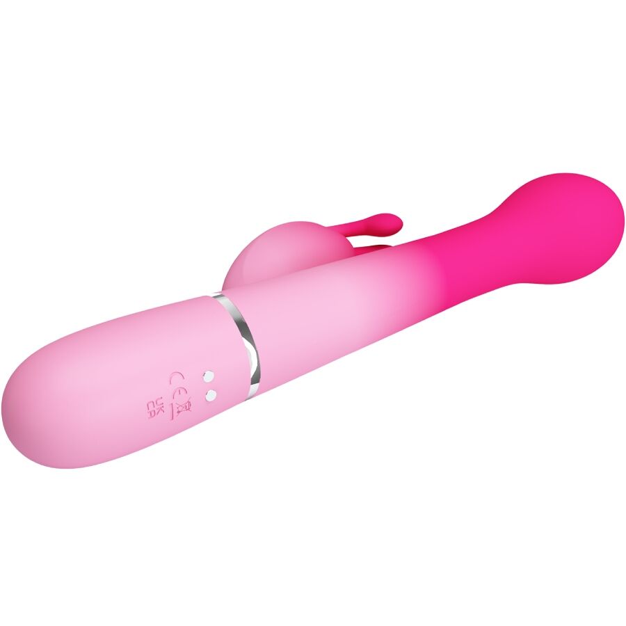 Dejon 3 In 1 Multifunction Rabbit Vibrator Pink | Niks.fi verkkokauppa