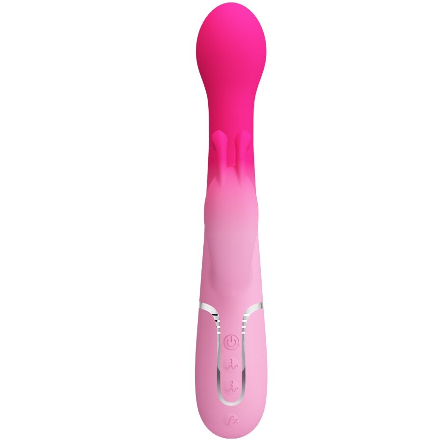 Dejon 3 In 1 Multifunction Rabbit Vibrator Pink | Niks.fi verkkokauppa