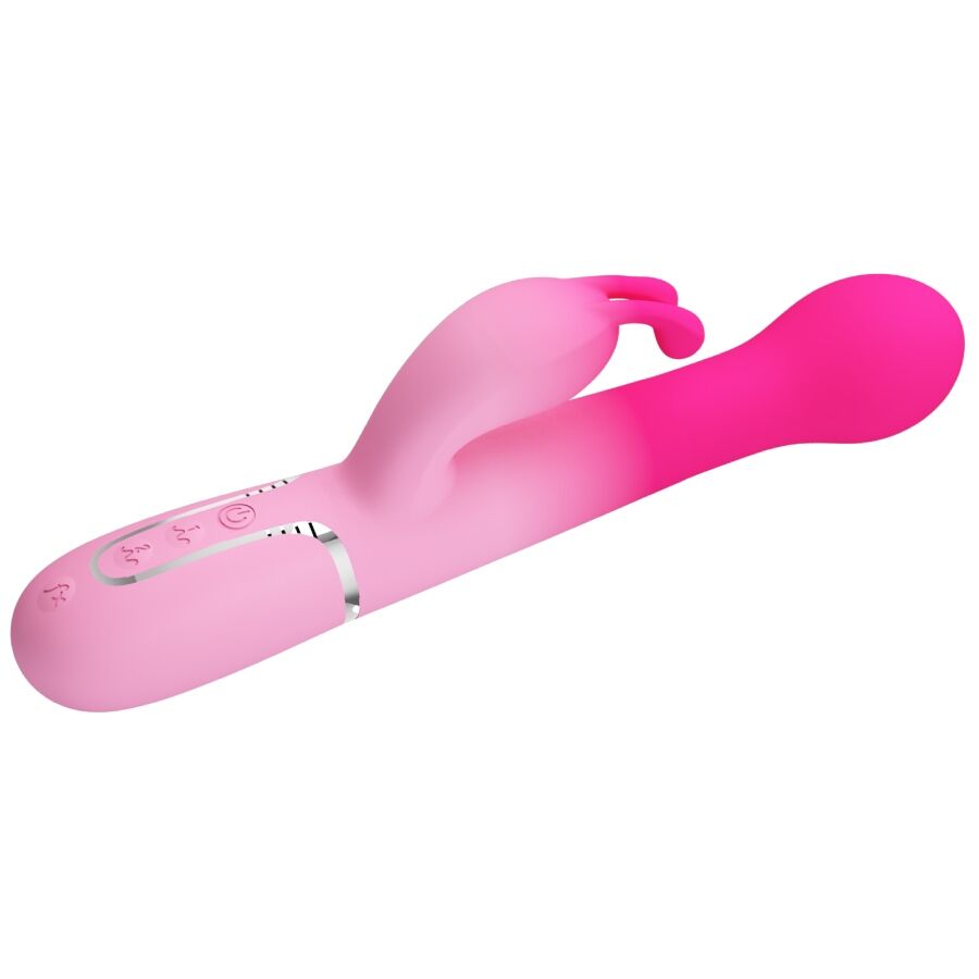 Dejon 3 In 1 Multifunction Rabbit Vibrator Pink | Niks.fi verkkokauppa