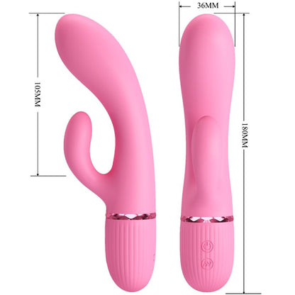 Pretty Lovemarski Rabbit Vibrator & G-Spot Pink | Niks.fi verkkokauppa