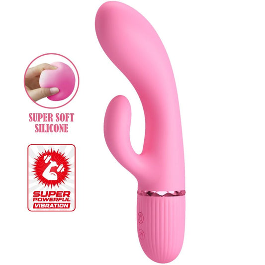 Pretty Lovemarski Rabbit Vibrator & G-Spot Pink | Niks.fi verkkokauppa