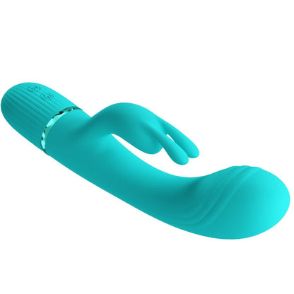Pretty Lovescocco Vibrator Rabbit Turquoise | Niks.fi verkkokauppa