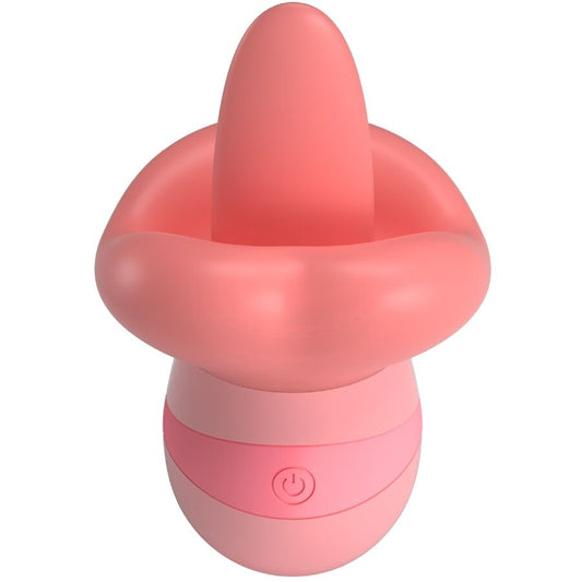 Kylee Tongue Clitoris Stimulator 10 Vibrations Nude Pink | Niks.fi verkkokauppa