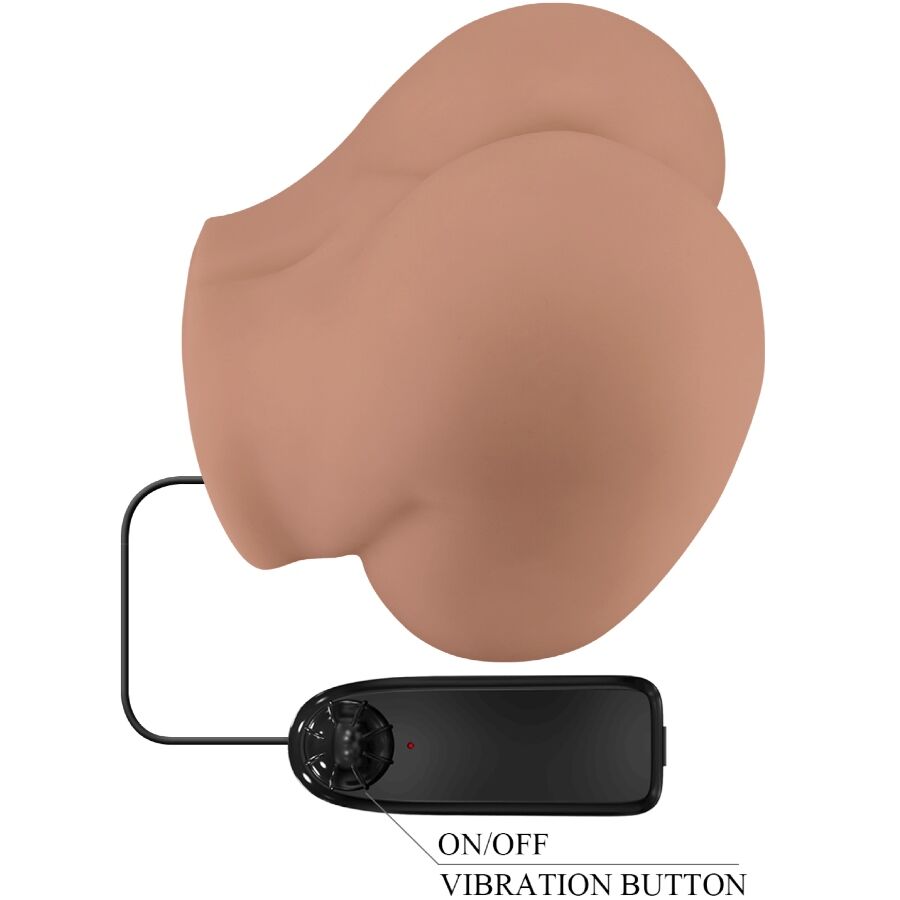Bernace Ass Vibrator With Realistic Vagina And Anus Flesh Remote Control | Niks.fi verkkokauppa