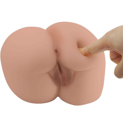 Bernace Ass Vibrator With Realistic Vagina And Anus Flesh Remote Control | Niks.fi verkkokauppa