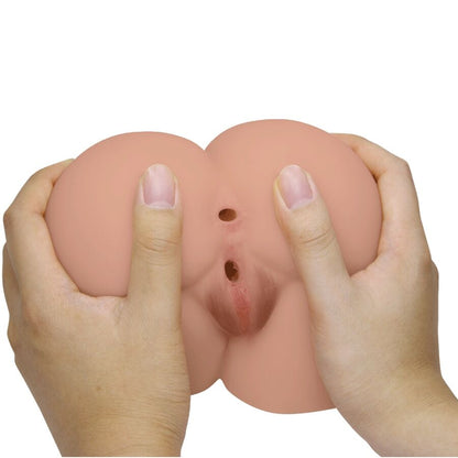 Bernace Ass Vibrator With Realistic Vagina And Anus Flesh Remote Control | Niks.fi verkkokauppa