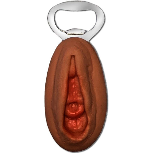 Diablo Picantevagina Shaped Opener Mulatto | Niks.fi verkkokauppa