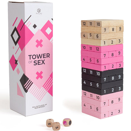 Secretplaytower Of Sex Wooden Game | Niks.fi verkkokauppa