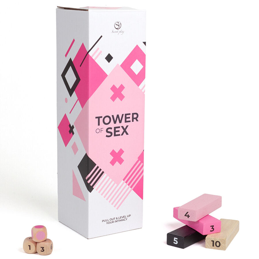 Secretplaytower Of Sex Wooden Game | Niks.fi verkkokauppa