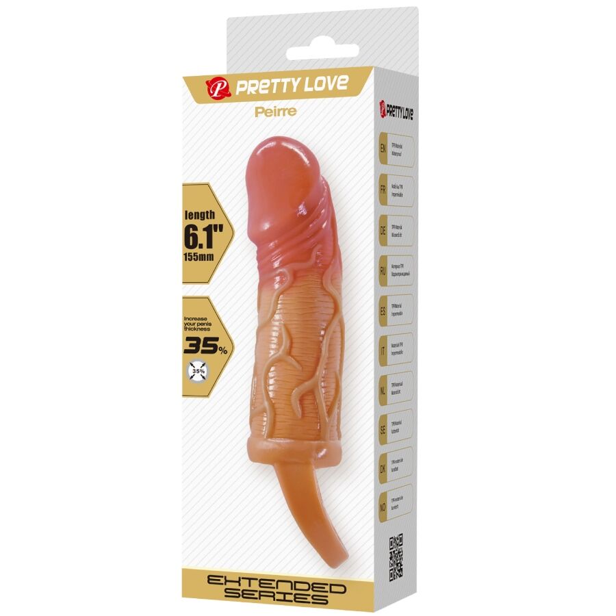 Peirre Penis Sleeve 10 Cm | Niks.fi verkkokauppa