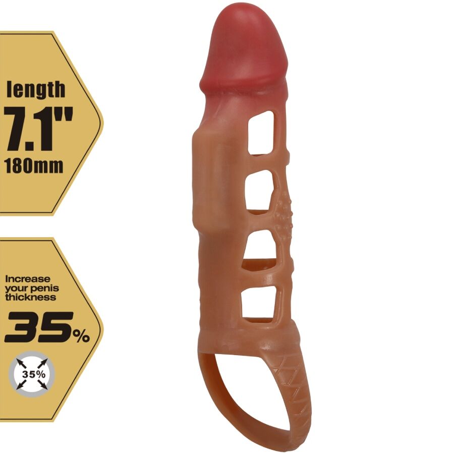 Preston Vibrating Penis Sleeve 18 Cm | Niks.fi verkkokauppa