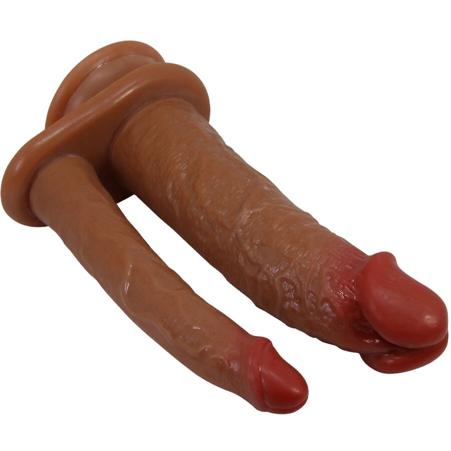 Hulbert Double Realistic Dildo With Vibration Mulato | Niks.fi verkkokauppa