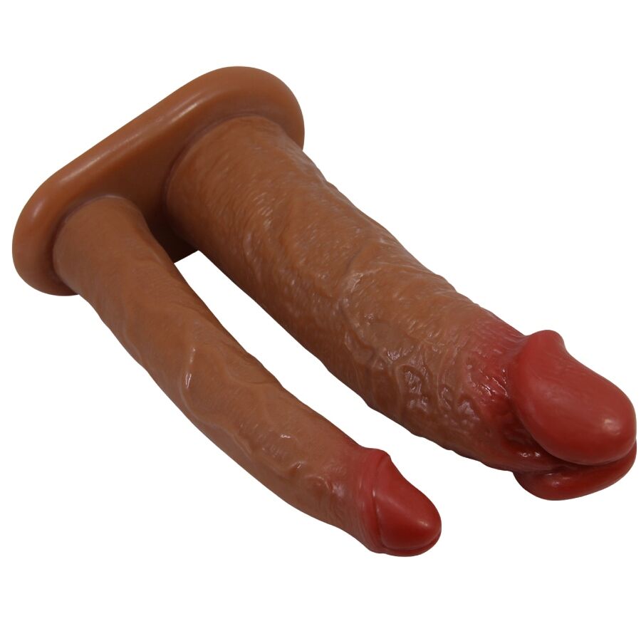 Yairon Double Penis Sleeve With 4 Cm Extension Mulatto | Niks.fi verkkokauppa