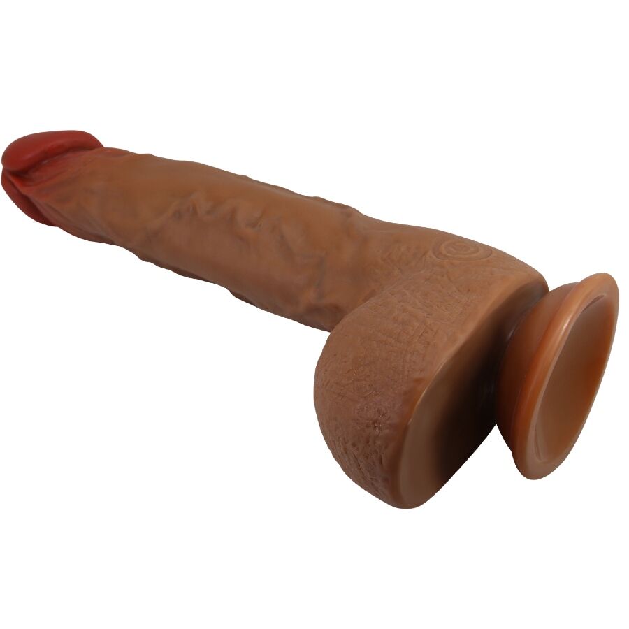 Beautiful Wilks 5 Setting Realistic Vibrator 25 Cm Mulato | Niks.fi verkkokauppa