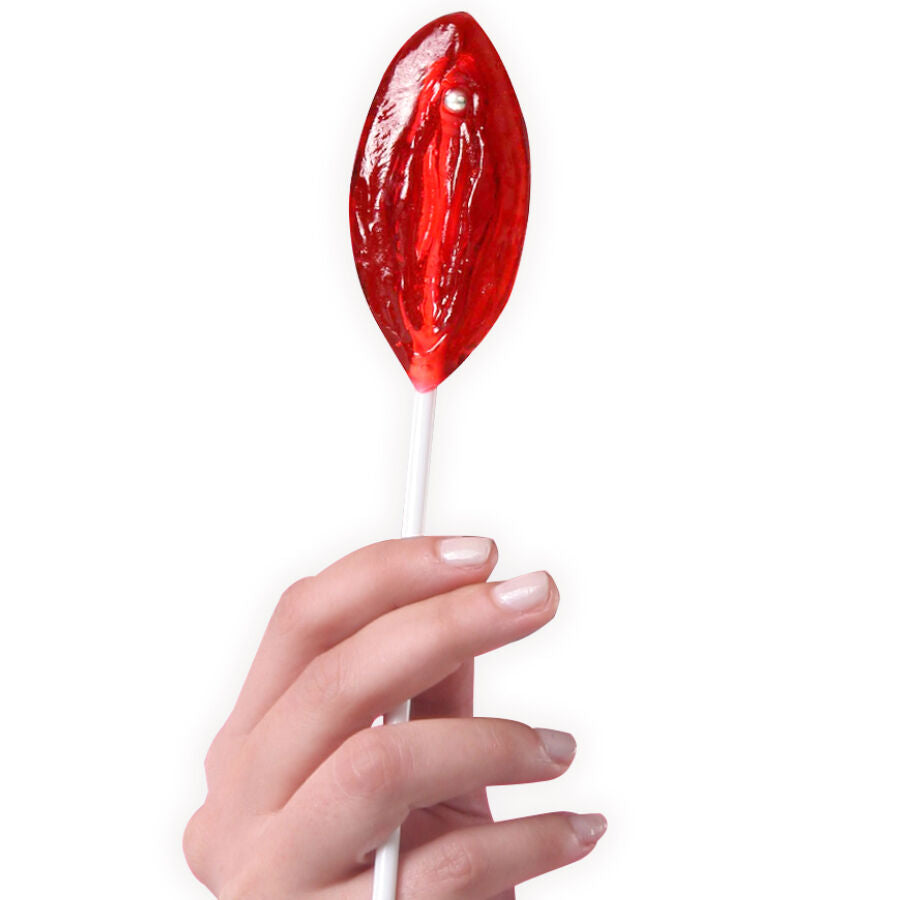 Secretplaydisplay Assortment Vagina Lollipops Strawberry 40 Units | Niks.fi verkkokauppa